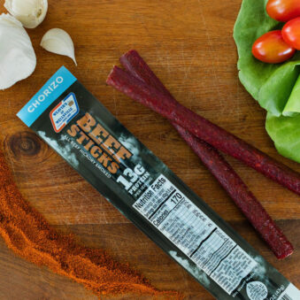 Chorizo Beef Sticks